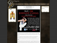 johnnyclegg.com Webseite Vorschau