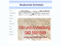 musikschule-schnelsen.de Webseite Vorschau