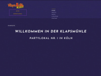 klapsmuehle.com Webseite Vorschau