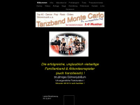 tanzbandmontecarlo.de Webseite Vorschau