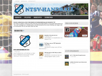 ntsv-handball.de Webseite Vorschau
