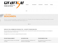 orangefive.de Webseite Vorschau