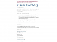 oskar-holzberg.de Webseite Vorschau