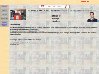 partydisco.de Webseite Vorschau