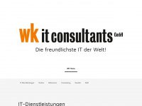 wk-it-consultants.de Webseite Vorschau