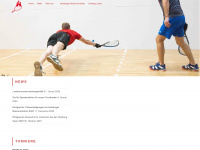 hamburg.racquetball.de Webseite Vorschau