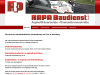 rapa-baudienst.de Webseite Vorschau