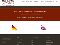 redcargo.de Webseite Vorschau