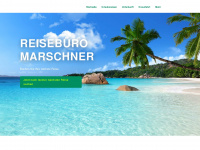 reisebuero-marschner.de Webseite Vorschau