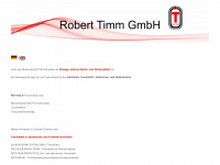 robert-timm.de Webseite Vorschau