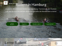 ruderclub-dresdenia.de Webseite Vorschau