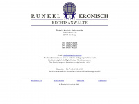 runkel-kronisch.de Webseite Vorschau