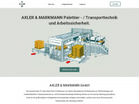 sam-axler-markmann.de Webseite Vorschau