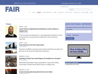 fair.org Webseite Vorschau