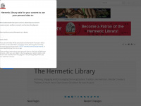 hermetic.com Webseite Vorschau
