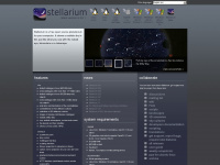 stellarium.org Webseite Vorschau
