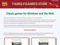 familygames.com Webseite Vorschau