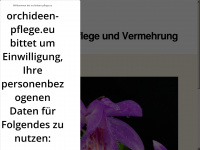 orchideen-pflege.eu Webseite Vorschau