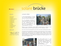solare-bruecke.org Webseite Vorschau