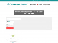 chiemsee-travel.de Webseite Vorschau