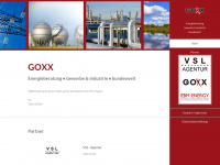 goxx.de Webseite Vorschau