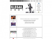 illegal-2001.de Webseite Vorschau