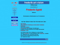 frederik-art.com Webseite Vorschau