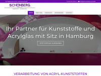 schoenberg-acryl.de Webseite Vorschau