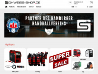 schweiss-shop.de Webseite Vorschau
