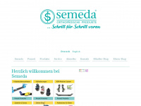 semeda.de Webseite Vorschau