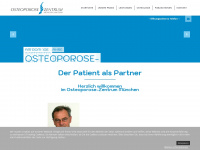 osteoporose-bartl.de Webseite Vorschau