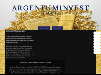 argentuminvest.com Webseite Vorschau
