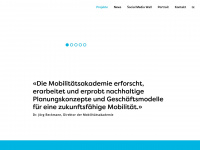 mobilityacademy.ch Webseite Vorschau