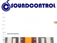 soundcontrol.de Webseite Vorschau