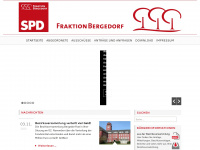 spd-fraktion-bergedorf.de Webseite Vorschau