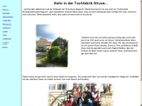tuchfabrik.com Webseite Vorschau