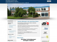 jacob-struve-schule.de Webseite Vorschau