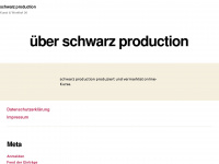 schwarz-production.de Webseite Vorschau