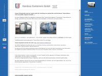 iso-tankcontainer.de Webseite Vorschau