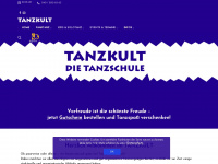 tanzschule-tanzkult.de Webseite Vorschau
