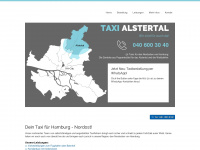 taxialstertal.de Webseite Vorschau