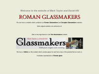 romanglassmakers.co.uk Webseite Vorschau