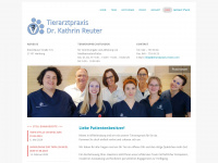 tierarztpraxis-reuter.de Webseite Vorschau