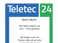 teletec24.de Webseite Vorschau