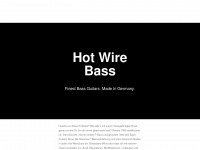 hotwire-bass.de Webseite Vorschau