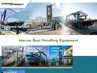 marinetravelift.com Webseite Vorschau