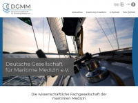 maritimemedizin.de Webseite Vorschau