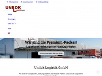 unilok-logistik.de Webseite Vorschau