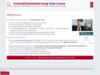 uwe-loose.de Webseite Vorschau