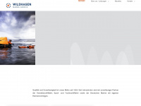 wildhagen-marine.de Webseite Vorschau